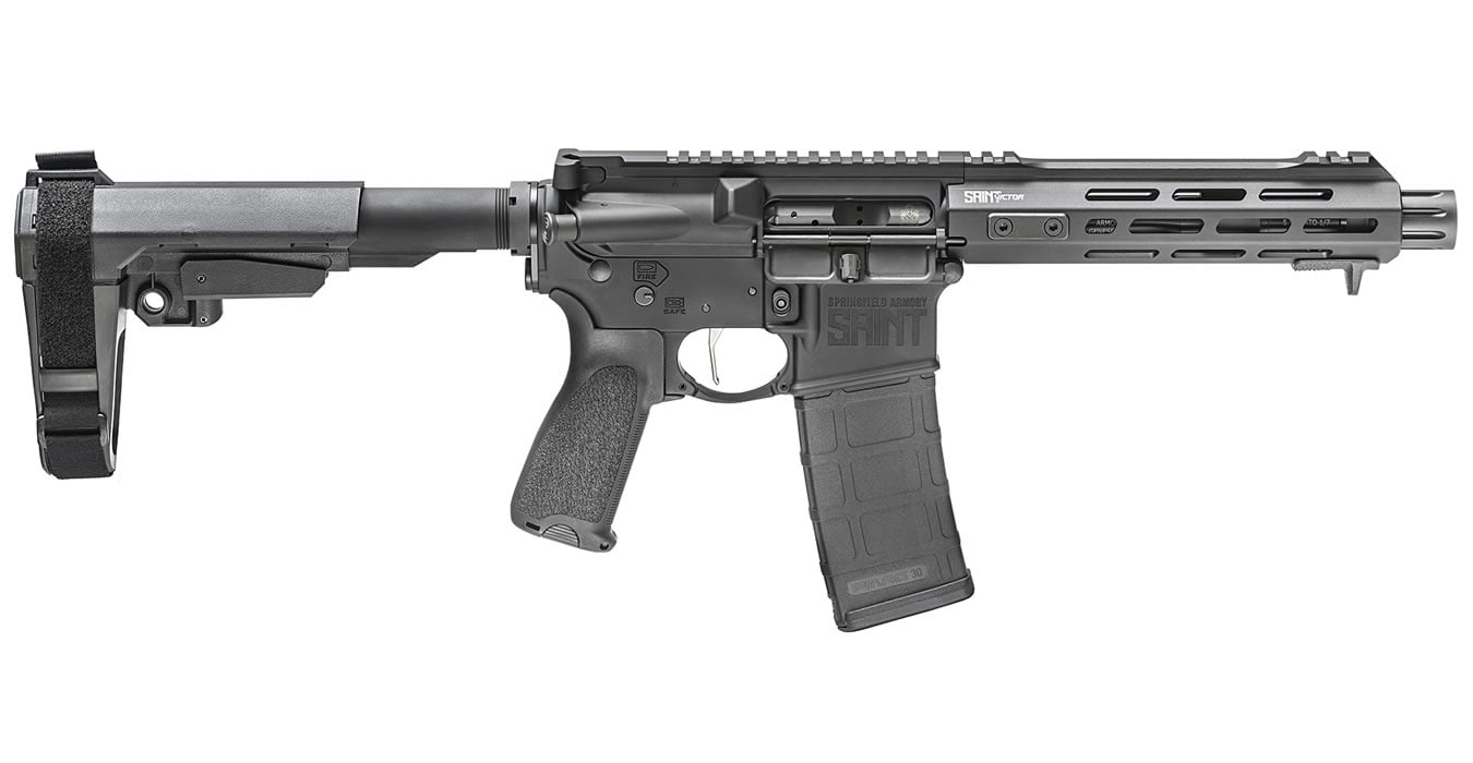 SPRINGFIELD SAINT VICTOR 5.56 PISTOL WITH SBA3 BRACE