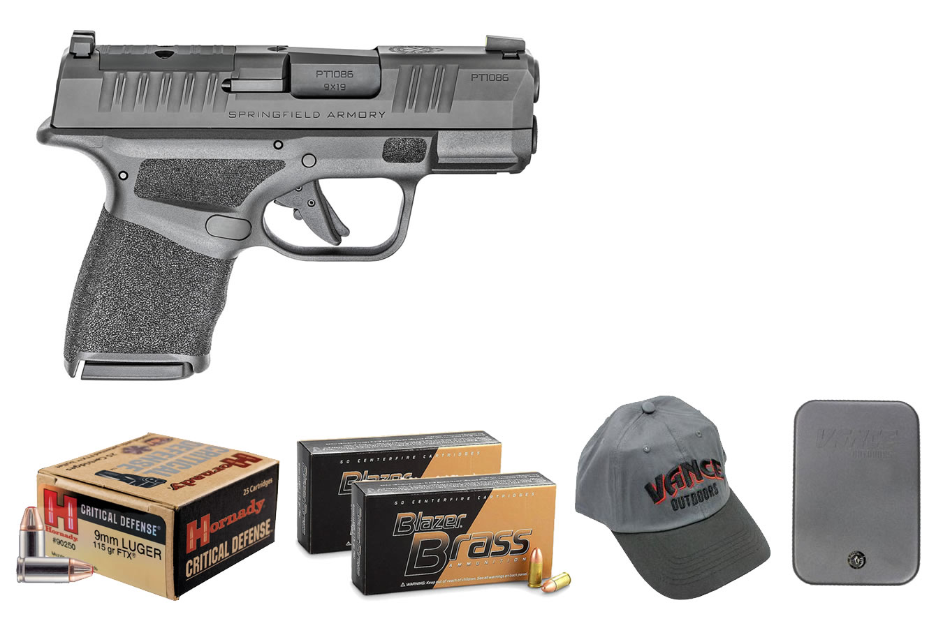 Springfield Hellcat 9mm Optic Ready with Ammo Package Vance Outdoors