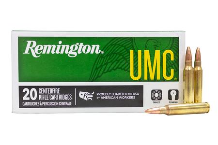 REMINGTON 223 Remington 55 gr FMJ UMC 20/Box