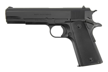TISAS 1911A1 Service 9 9mm with Black Cerakote Finish and 5 Inch Barrel
