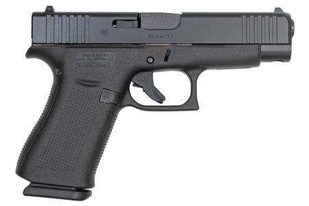 GLOCK 48 9mm 10-Round Pistol with Black Finish (Made in USA)