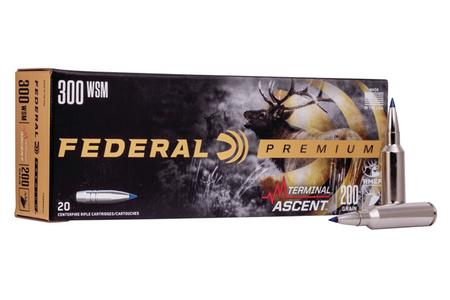 Federal 300 WSM 200 gr Terminal Ascent 20/Box