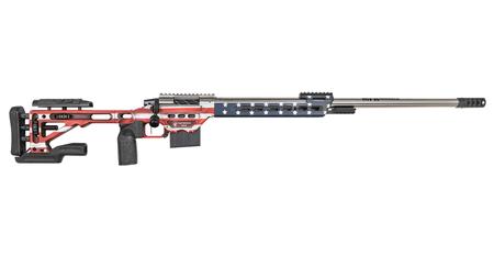 MASTERPIECE ARMS 6.5 Creedmoor Precision Rifle with Patriot Cerakote Finish and Polished Barrel