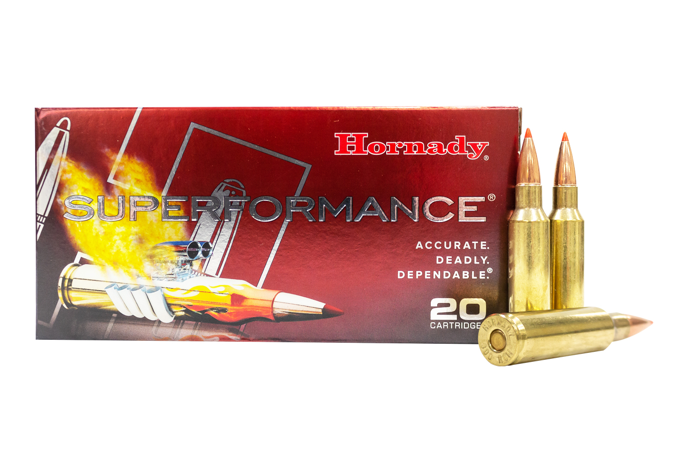 HORNADY 300 RUGER COMPACT MAGNUM 150 GR SST SUPERFORMANCE  