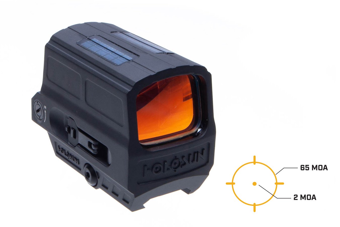 HOLOSUN 2 MOA OPEN REFLEX OPTICAL SIGHT