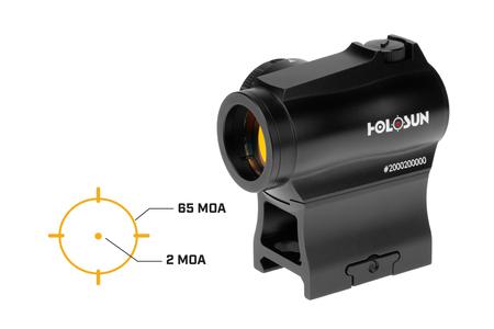 HOLOSUN 20mm 2 MOA Micro Optical Sight