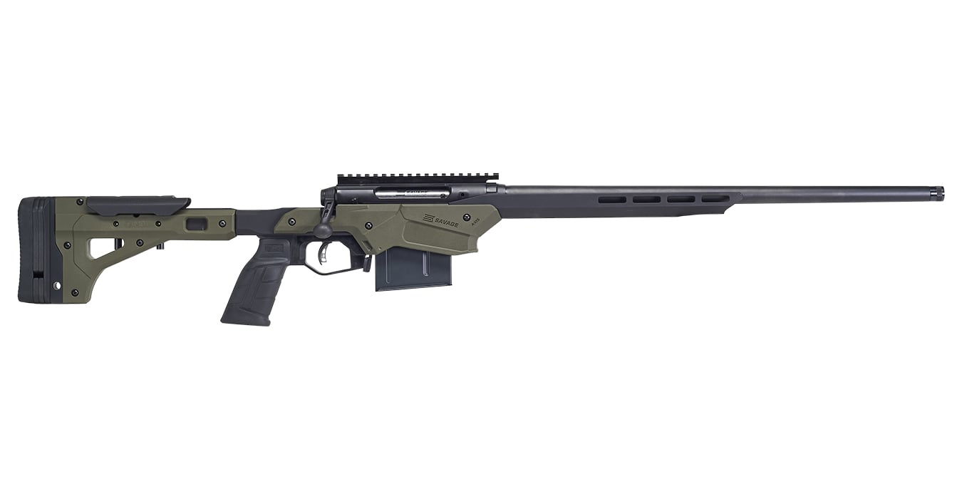 SAVAGE AXIS II PRECISION 308 WIN 22 IN BBL CARBON STEEL THREADED HEAVY BARREL