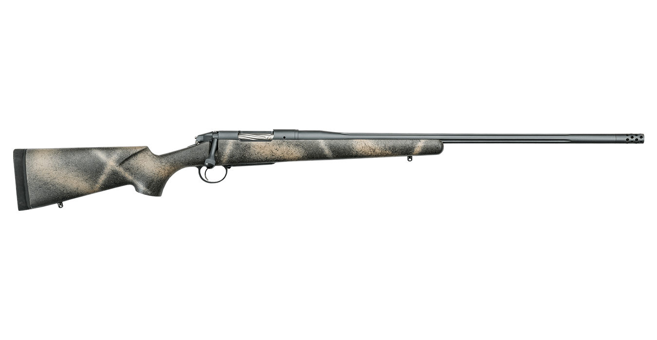 BERGARA PREMIER HIGHLANDER 6.5 PRC 24 IN BBL WOODLAND CAMO GRAYBOE STOCK