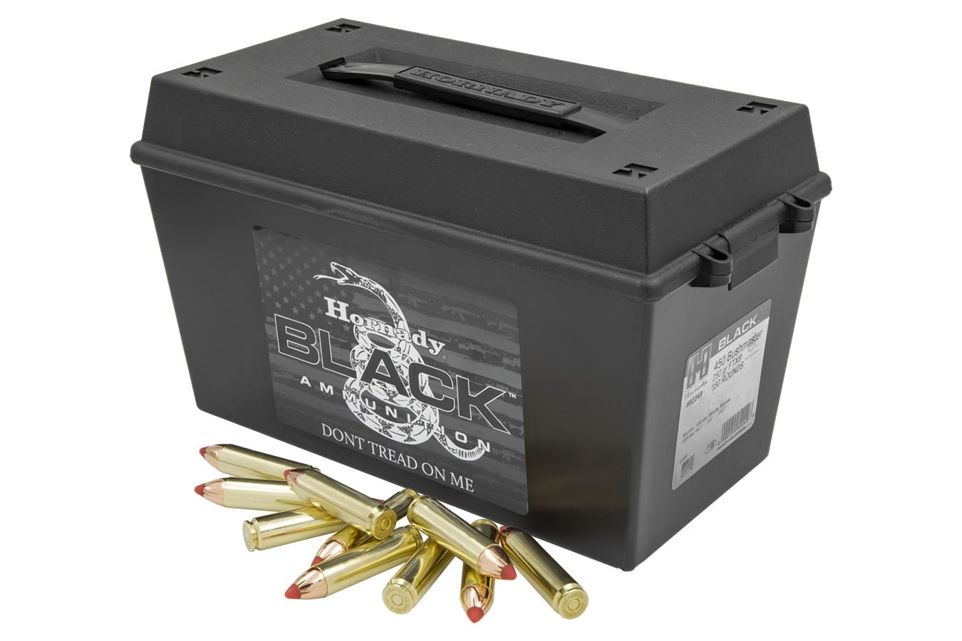 HORNADY 450 BUSHMASTER 250 GR FTX BLACK 150 RD