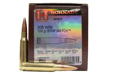 308 WIN 168 GR BTHP MATCH 