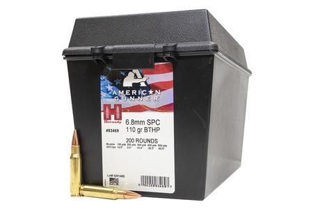 6.8MM SPC 110 GR BTHP AMERICAN GUNNER 