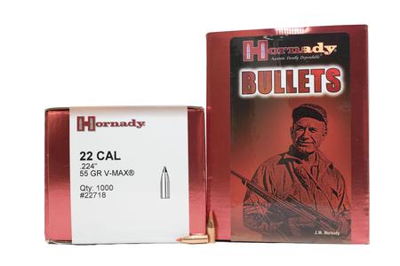 22 CALIBER .224 55 GR V-MAX 1000/BOX