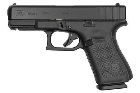 GLOCK 19 Gen5 9mm 10-Round Pistol (Made in USA)