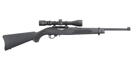 10/22 22LR CARBINE 18.5` BBL BLUED/BLACK W/SCOPE