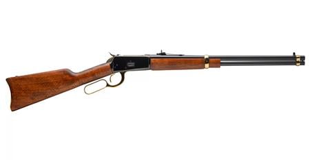 ROSSI R92 357 Magnum Lever Action Rifle with Brazilian Hardwood Stock and Gold Accents