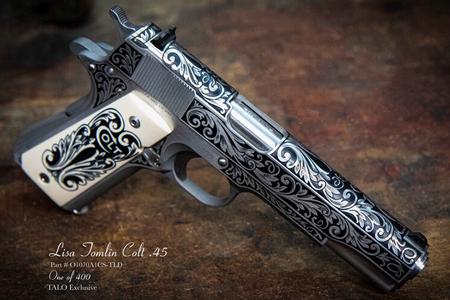 COLT 1911-A1 45 ACP Lisa Tomlin Engraver Special Edition (One of 400)
