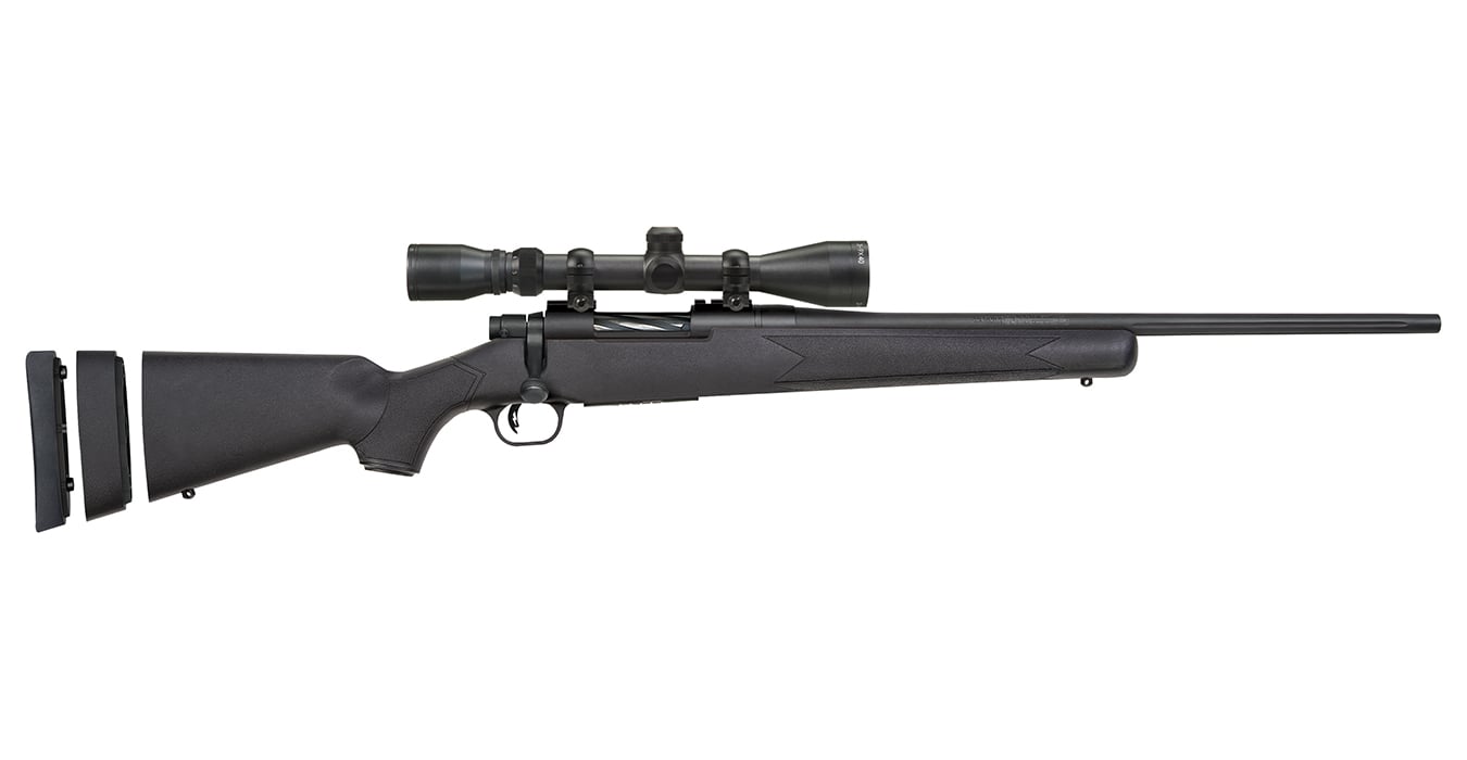 MOSSBERG PATRIOT SUPER BANTAM 243 WIN 20 IN FLUTED BBL WITH SCOPE