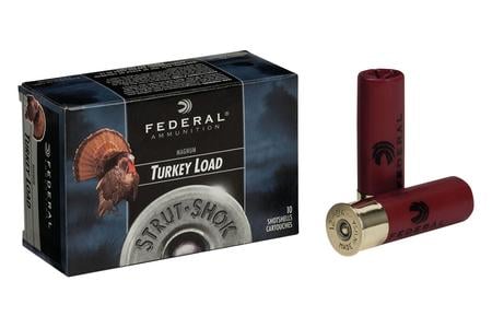 FEDERAL AMMUNITION 12 Gauge 3 in 1-7/8 oz 5 Shot Strut-Shok Turkey 10/Box