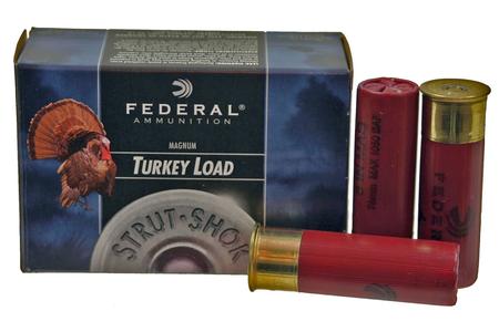 FEDERAL AMMUNITION 12 Gauge 3-1/2 Inch 2 oz 5 Shot Strut-Shok Turkey 10/Box