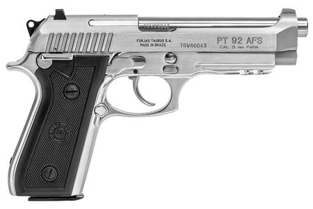 TAURUS PT92 9MM STAINLESS PISTOL