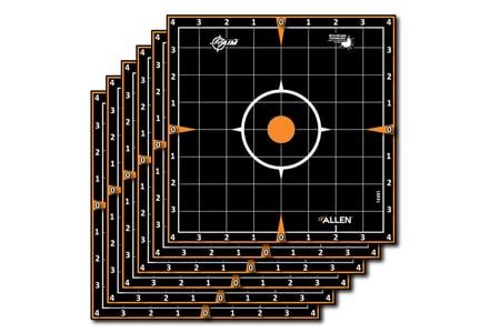 EZ AIM ADHESIVE SPLASH SIGHT-IN GRID 8IN X 8IN, 6-PACK