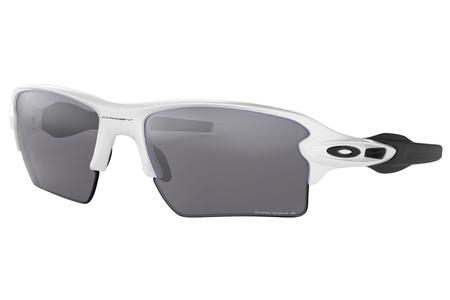 OAKLEY Flak 2.0 XL Sunglasses with Polished White Frame and Prizm Polarized Lenses