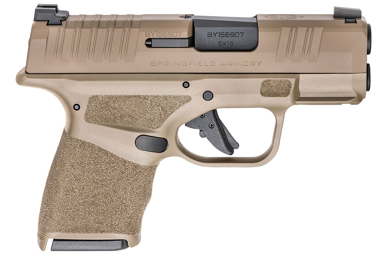 SPRINGFIELD HELLCAT 9MM DESERT FDE MICRO COMPACT PISTOL