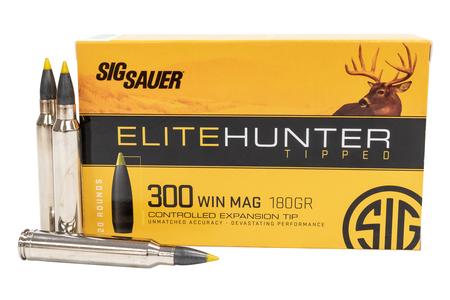 SIG SAUER 300 Win Mag 180 gr Elite Hunter Tipped 20/Box