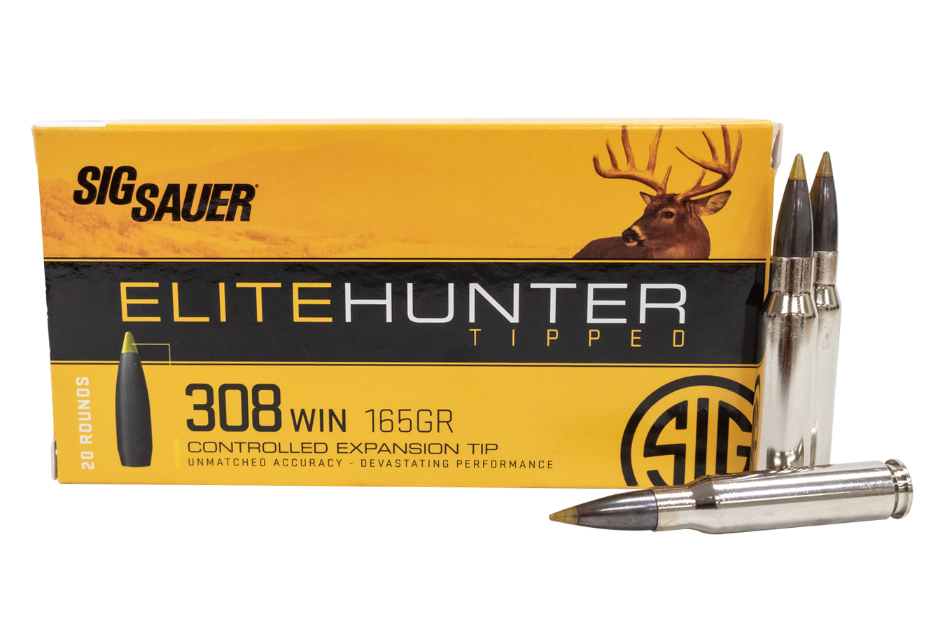 SIG SAUER 308 WIN165 GR ELITE HUNTER TIPPED