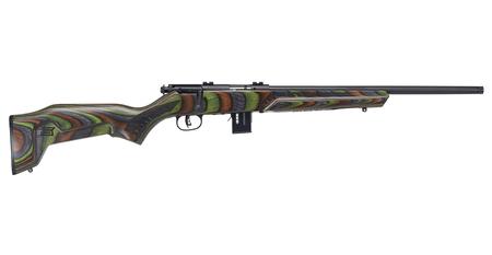 SAVAGE Model 93 Minimalist 22 WMR Bolt-Action Rifle with Green Laminate Stock