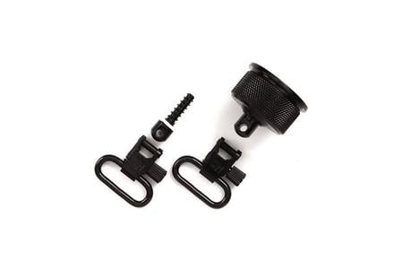 MAG CAP SWIVEL SET 1IN BLACK STEEL