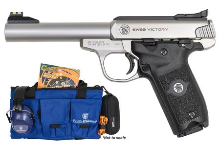SMITH AND WESSON SW22 Victory 22 LR Pistol with Range Kit