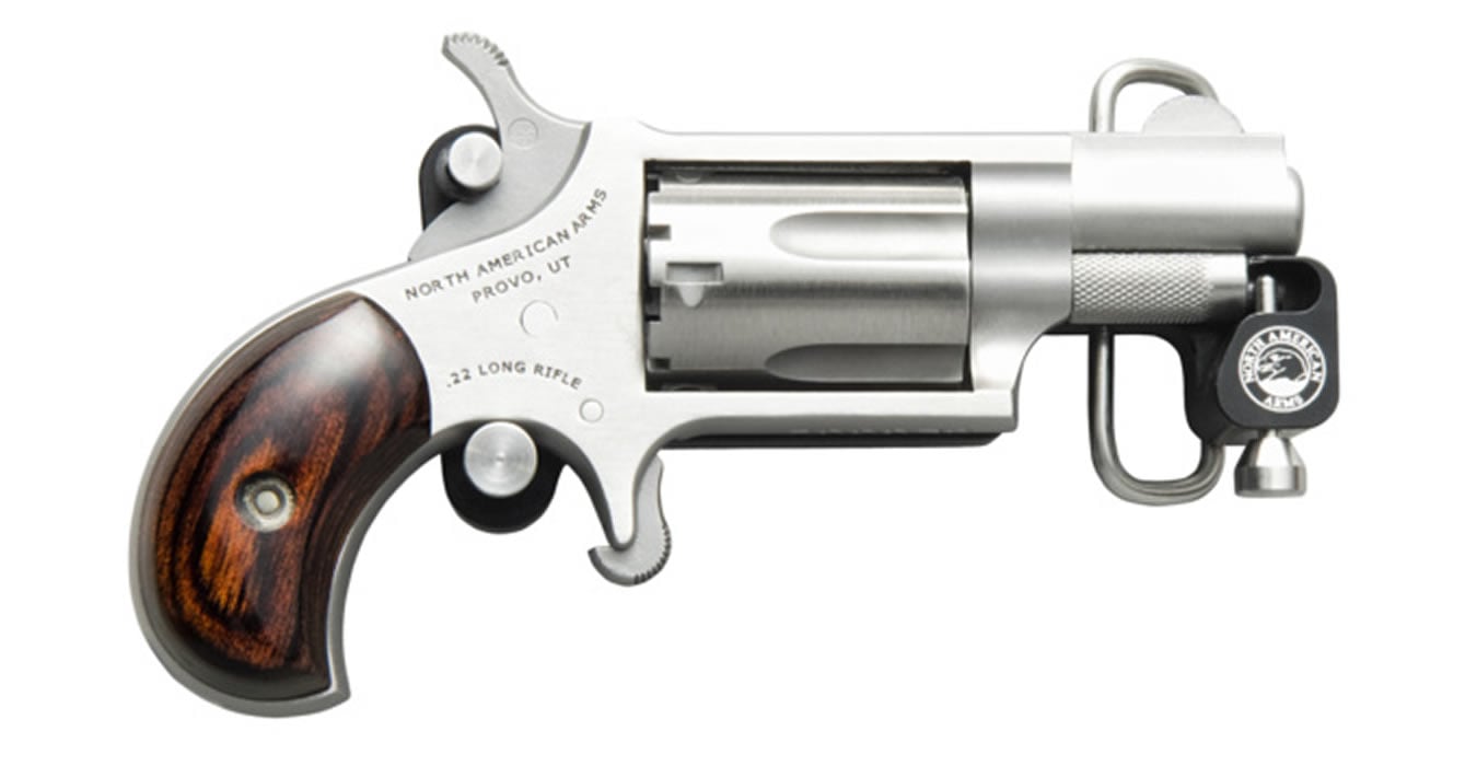 NORTH AMERICAN ARMS 22 LR MINI REVOLVER  1.125 IN BBL