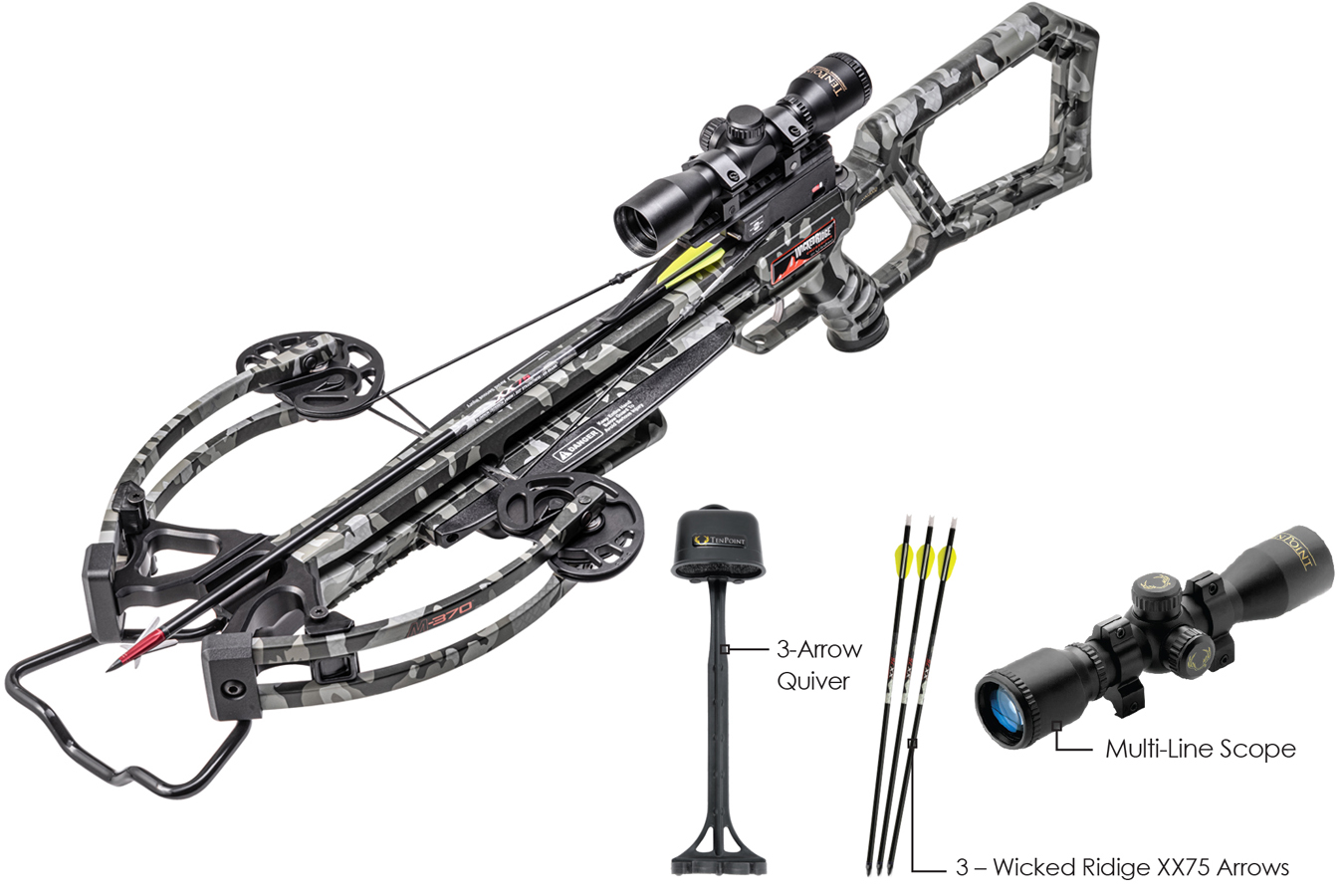 M-370 ACU DRAW CROSSBOW PACKAGE