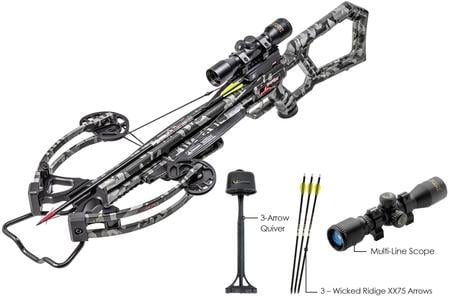 WICKED RIDGE M-370 Crossbow Package