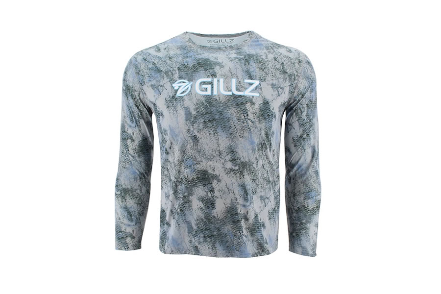 Gillz Long Sleeve UV Extreme Scales - Air Blue