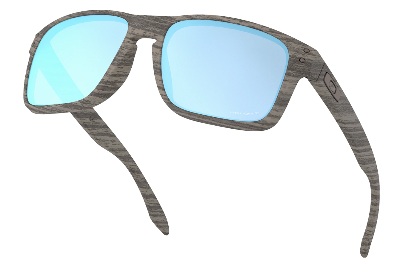 Oakley Holbrook Woodgrain Series Sunglasses with Prizm Deep Water