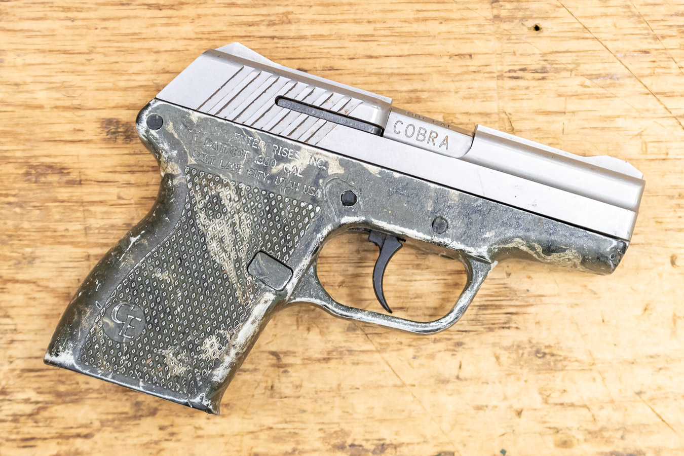 Cobra Enterprise Inc Patriot 380 ACP Police Trade-in Pistol (No Magazine)