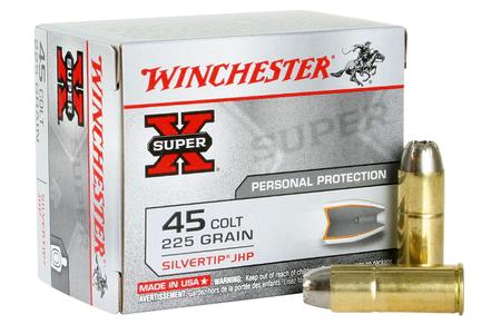 WINCHESTER AMMO 45 Colt 225 gr Silvertip JHP Super-X 20/Box
