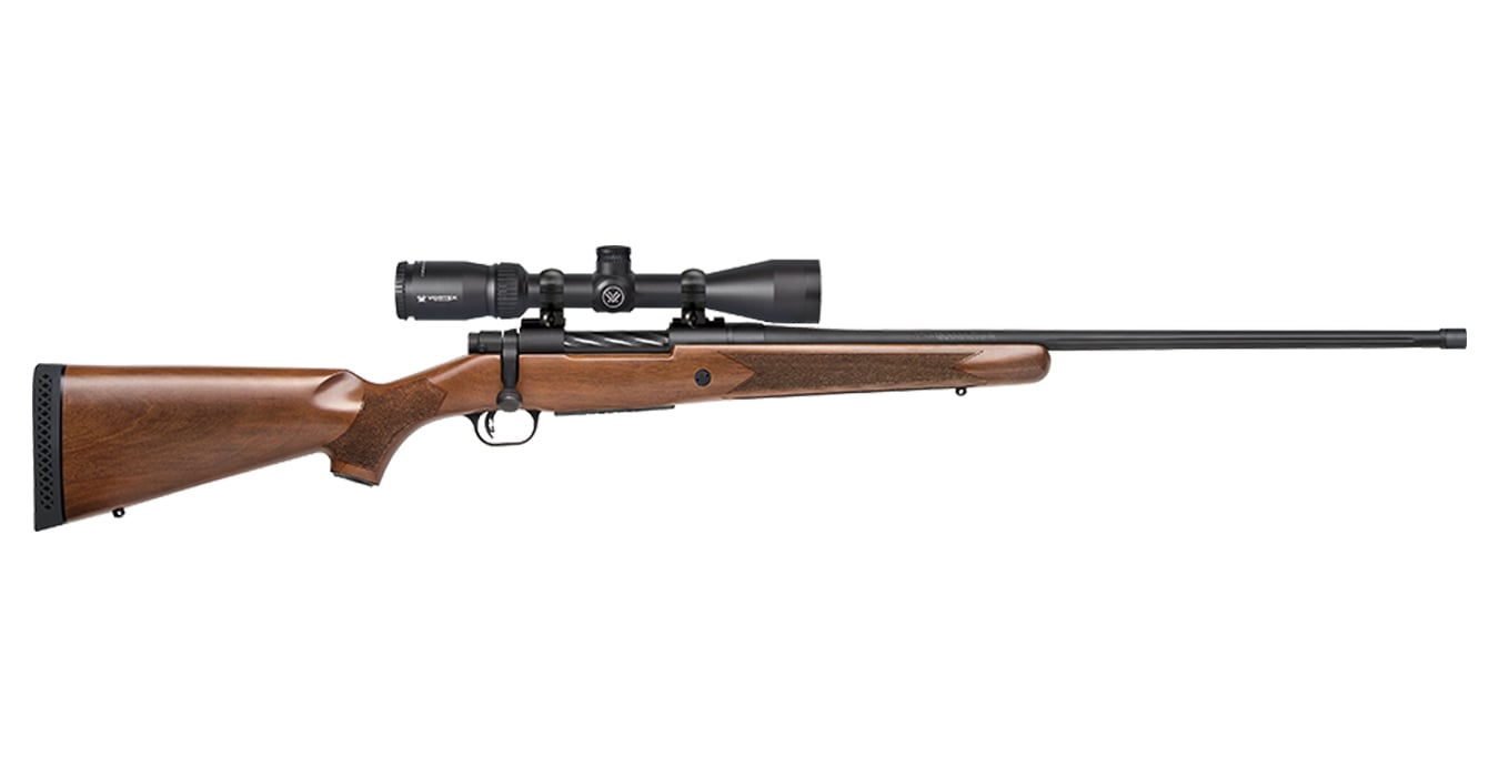 MOSSBERG PATRIOT 338 WIN MAG 24` BBL WOOD STK VORTEX SCOPE