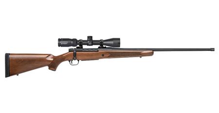 MOSSBERG Patriot 338 Win Mag Bolt-Action Rifle with Vortex 3-9x40mm Scope and Walnut Stock