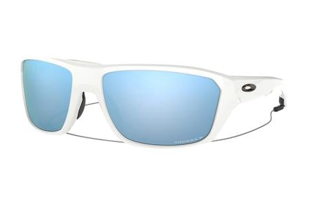 OAKLEY Split Shot with White Frame and Blue Lenses