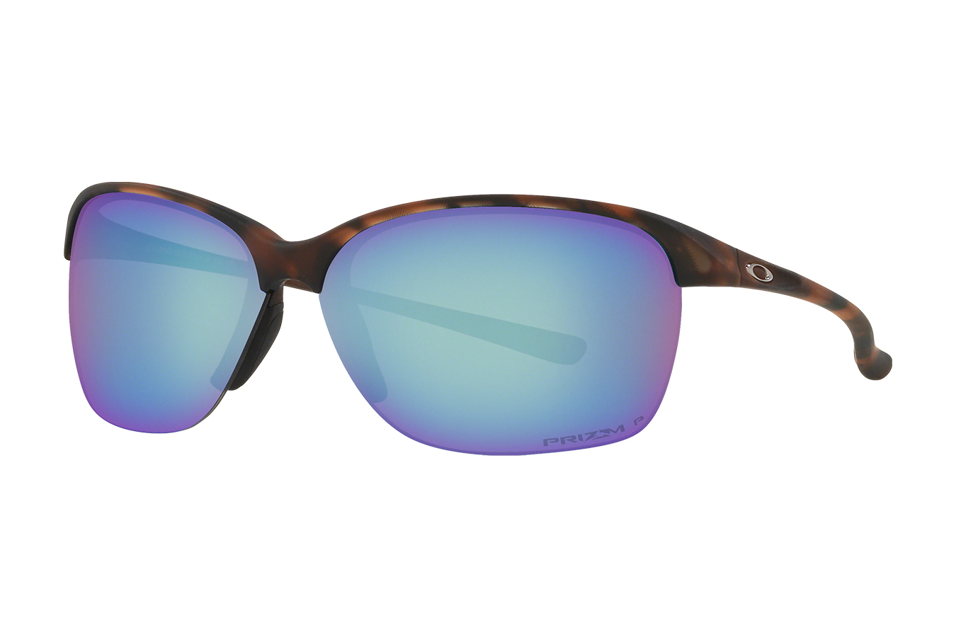Oakley Unstoppable with Matte Brown Tortoise Frame and Prizm Deep Water Polarized Lenses