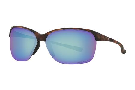 OAKLEY Unstoppable with Matte Brown Tortoise Frame and Prizm Deep Water Polarized Lenses