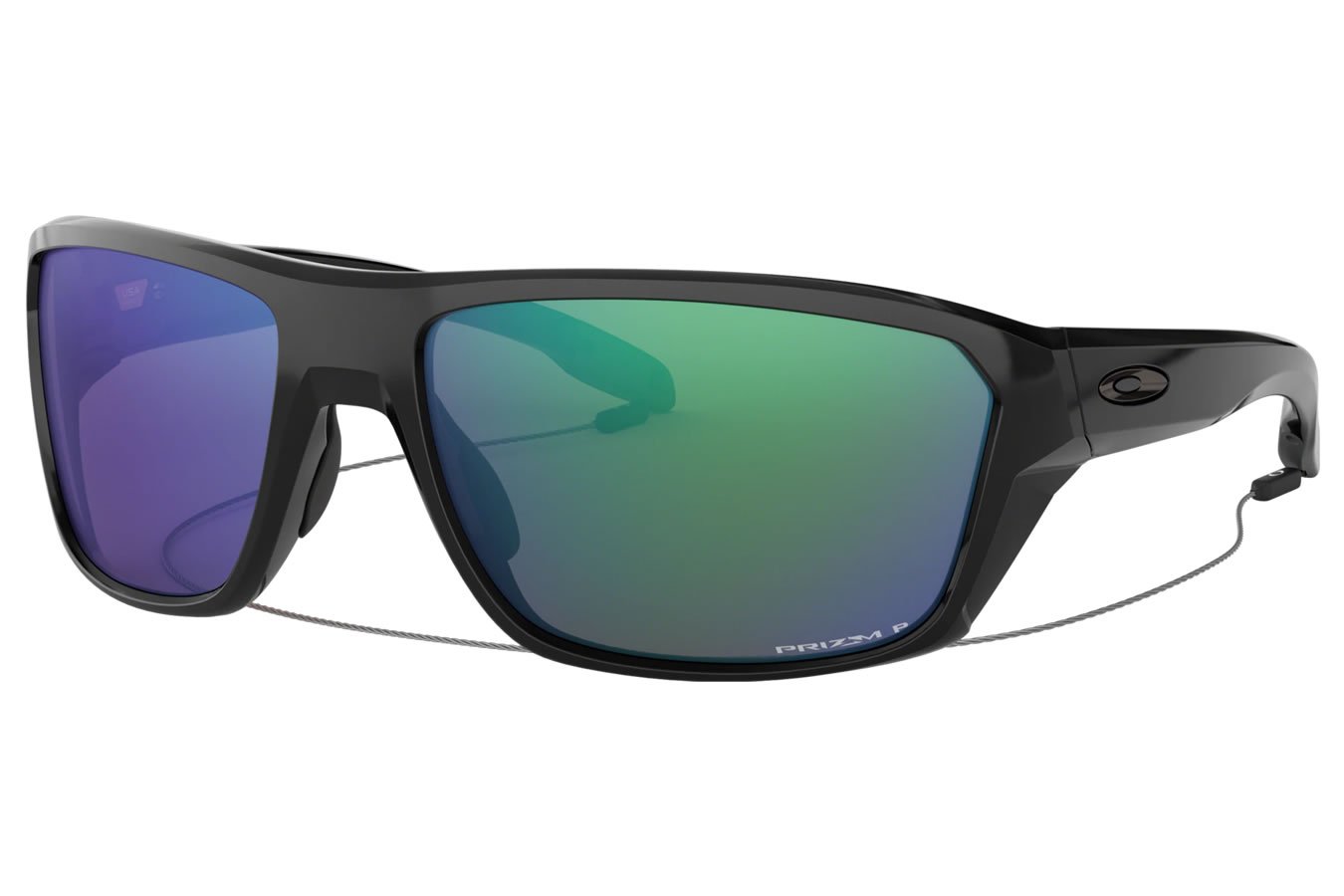 Oakley Split Shot with Polished Black Frame and Prizm Shallow Water Polarized Lenses
