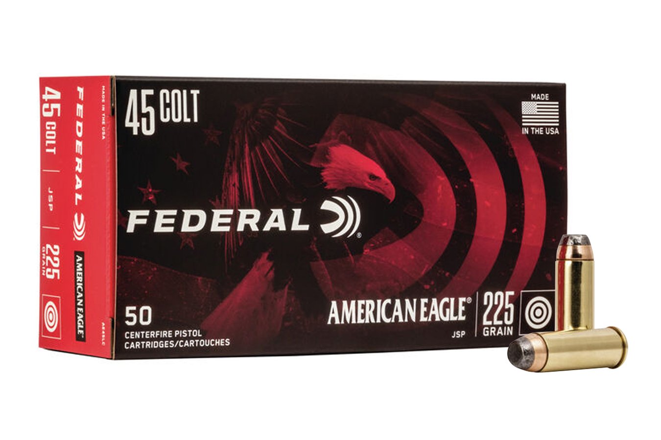 FEDERAL AMMUNITION 45 COLT 225 GR JACKETED SP