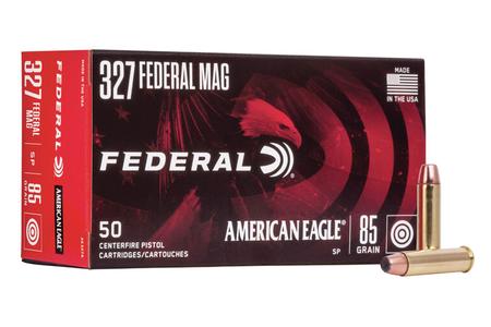 FEDERAL AMMUNITION 327 Federal Magnum 85 gr Jacketed Soft Point American Eagle 50/Box