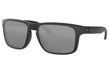 HOLBROOK MATTE BLACK W/PRIZM BLACK POLARIZED