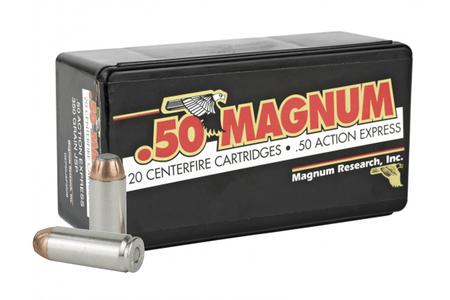 MAGNUM RESEARCH 50 Action Express 350 gr JSP Desert Eagle Ammunition 20/Box