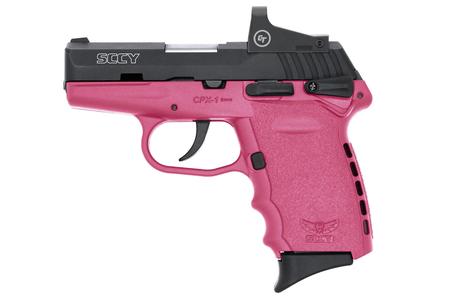 SCCY CPX-1 9mm Pistol with Pink Frame and Red Dot
